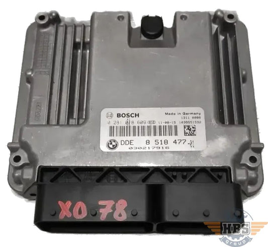 BMW ECU MOTORSTEUERGERÄT STEUERGERÄT DDE 8518477 0281018609 BOSCH