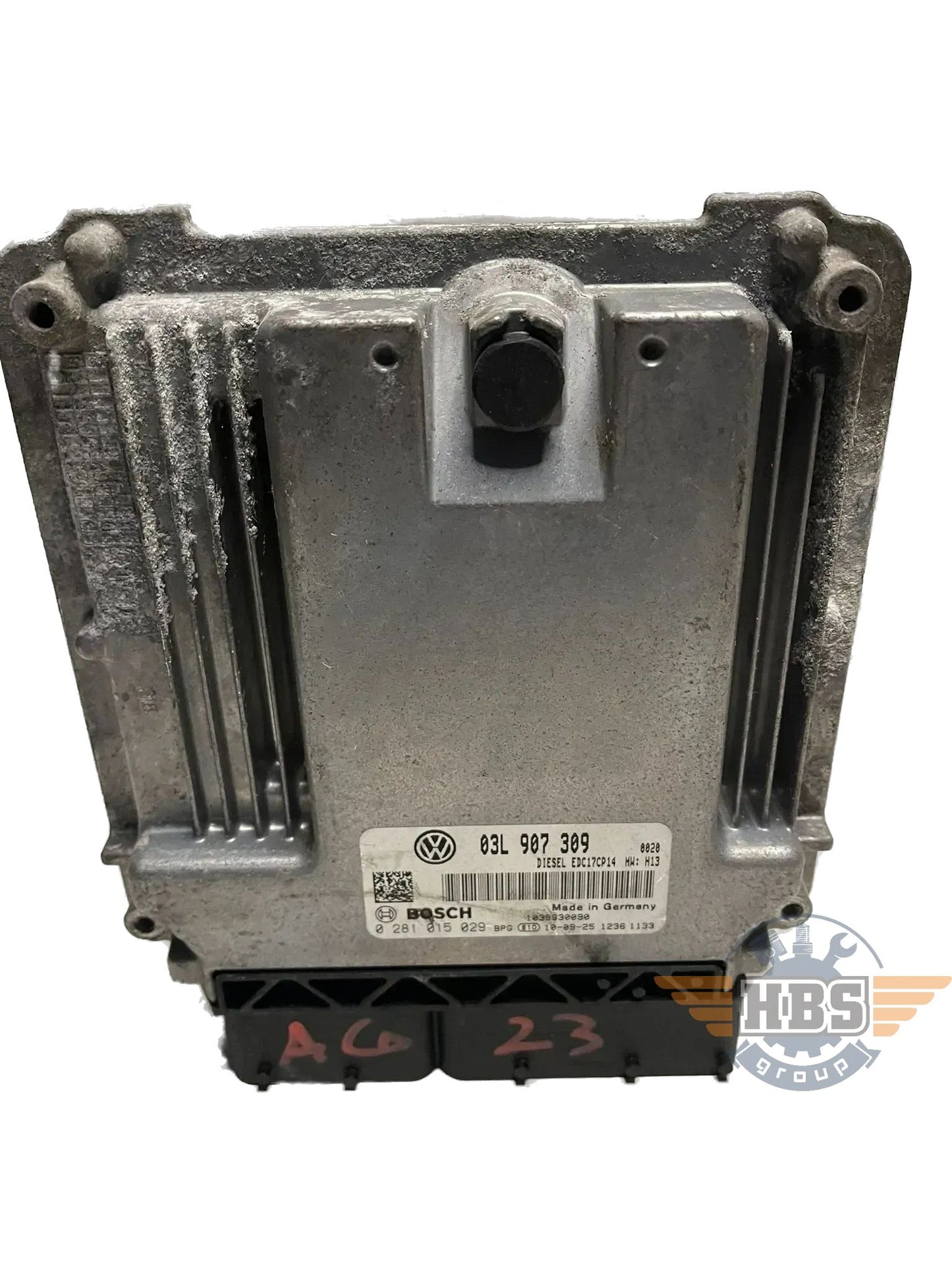 VW ECU Motorsteuergerät Steuergerät BOSCH 03L907309 0281015029 EDC17C14