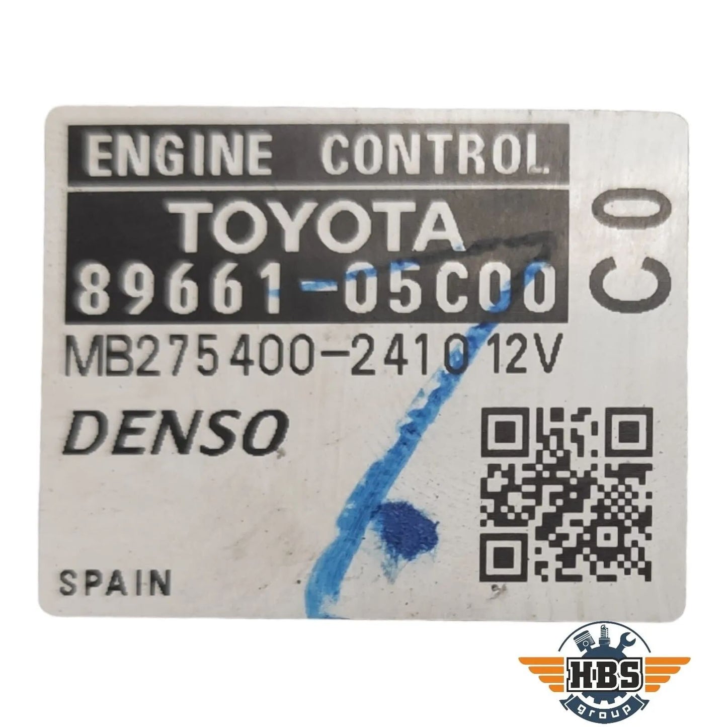 TOYOTA ECU MOTORSTEUERGERÄT STEUERGERÄT 89661-05C00 MB275400-2410 DENSO