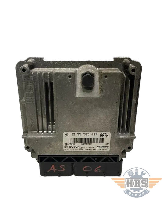 Opel Astra J ECU Motorsteuergerät Steuergerät 55585024 0281018769