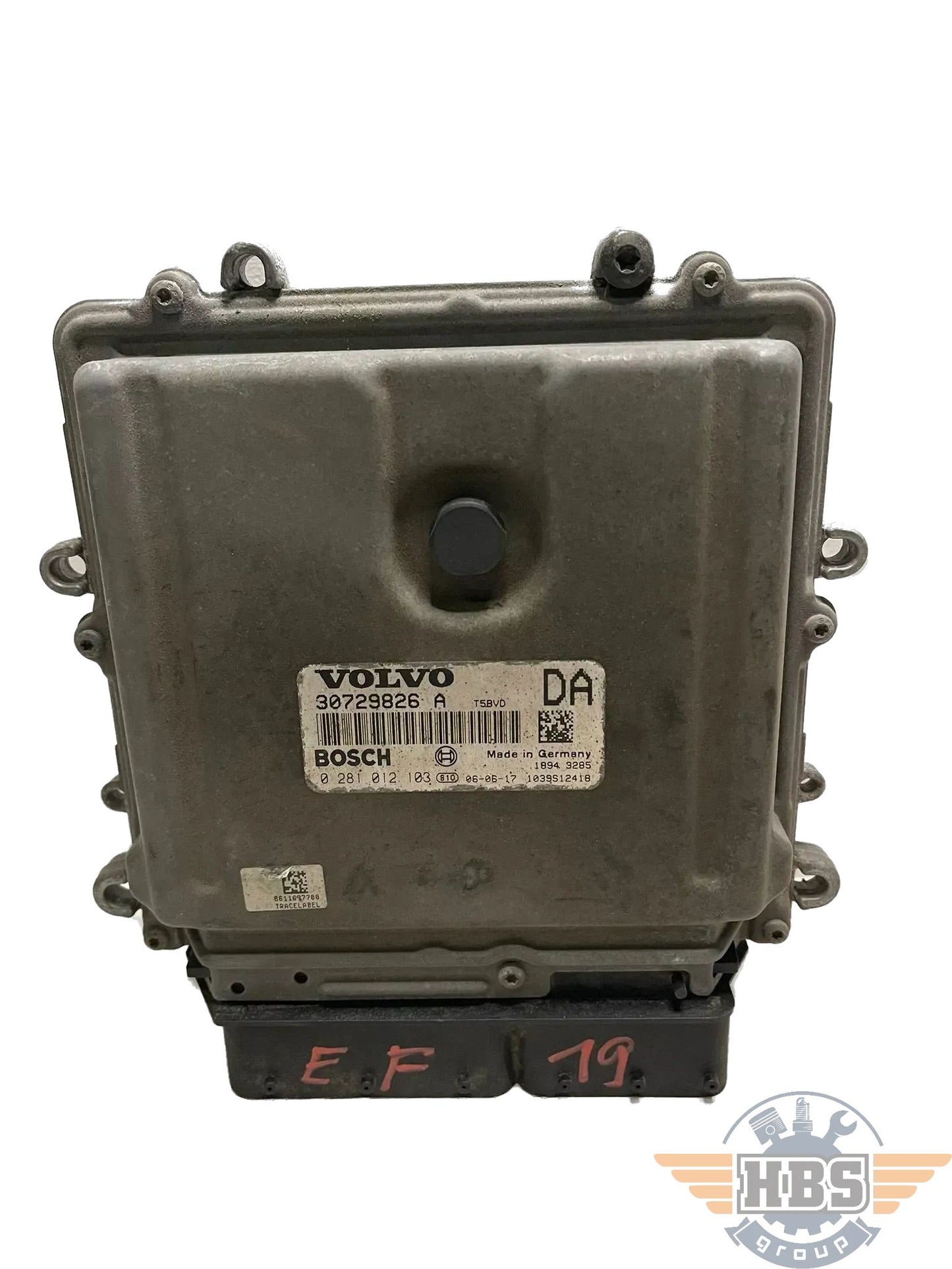 Volvo ECU Motorsteuergerät Steuergerät 30729826A 0281012103