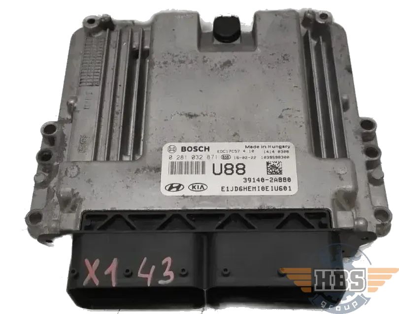 KIA ECU MOTORSTEUERGERÄT STEUERGERÄT 39140-2A880 0281032871 EDC17C57 BOSCH