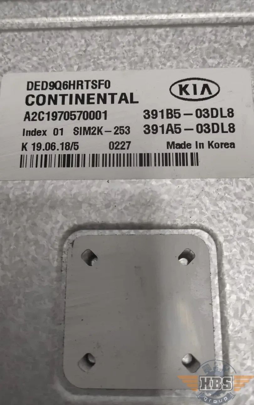 KIA ECU MOTORSTEUERGERÄT STEUERGERÄT 391B5-03DL8 391A5-03DL8 A2C1970570001 SIM2K