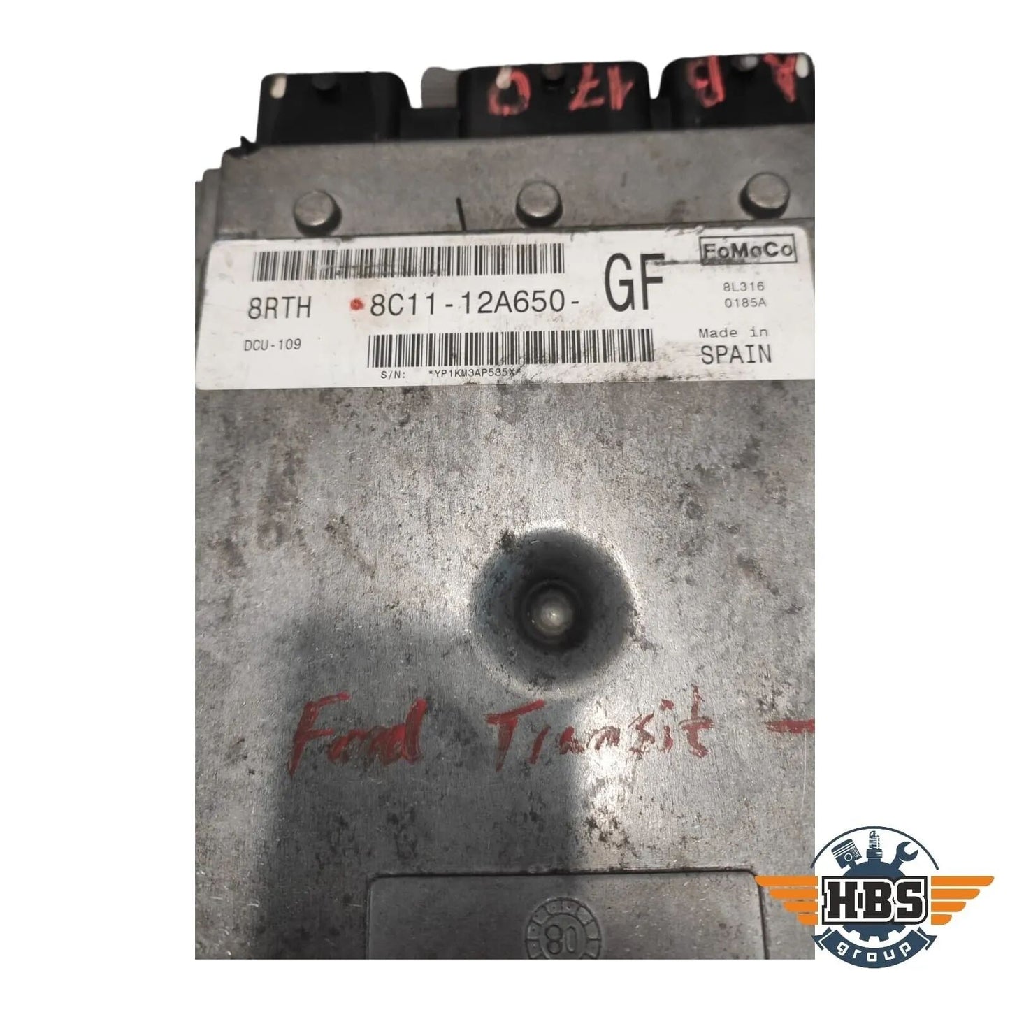 FORD TRANSIT ECU MOTORSTEUERGERÄT STEUERGERÄT 8C11-12A650-GF