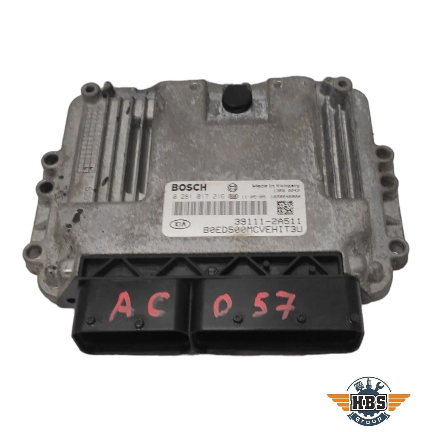 KIA ECU MOTORSTEUERGERÄT STEUERGERÄT 39111-2A511 0281017216 BOSCH