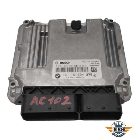 BMW ECU MOTORSTEUERGERÄT STEUERGERÄT DDE 8584276 0281031634 BOSCH