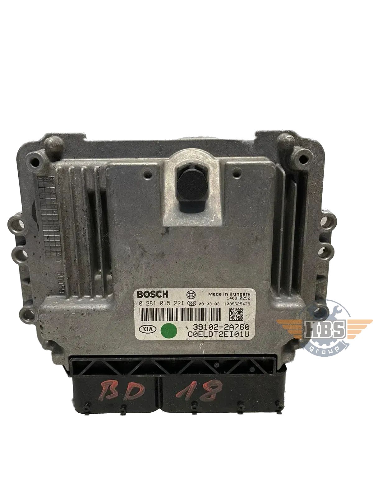 KIA ECU Motorsteuergerät Steuergerät BOSCH 0281015221 39102-2A760