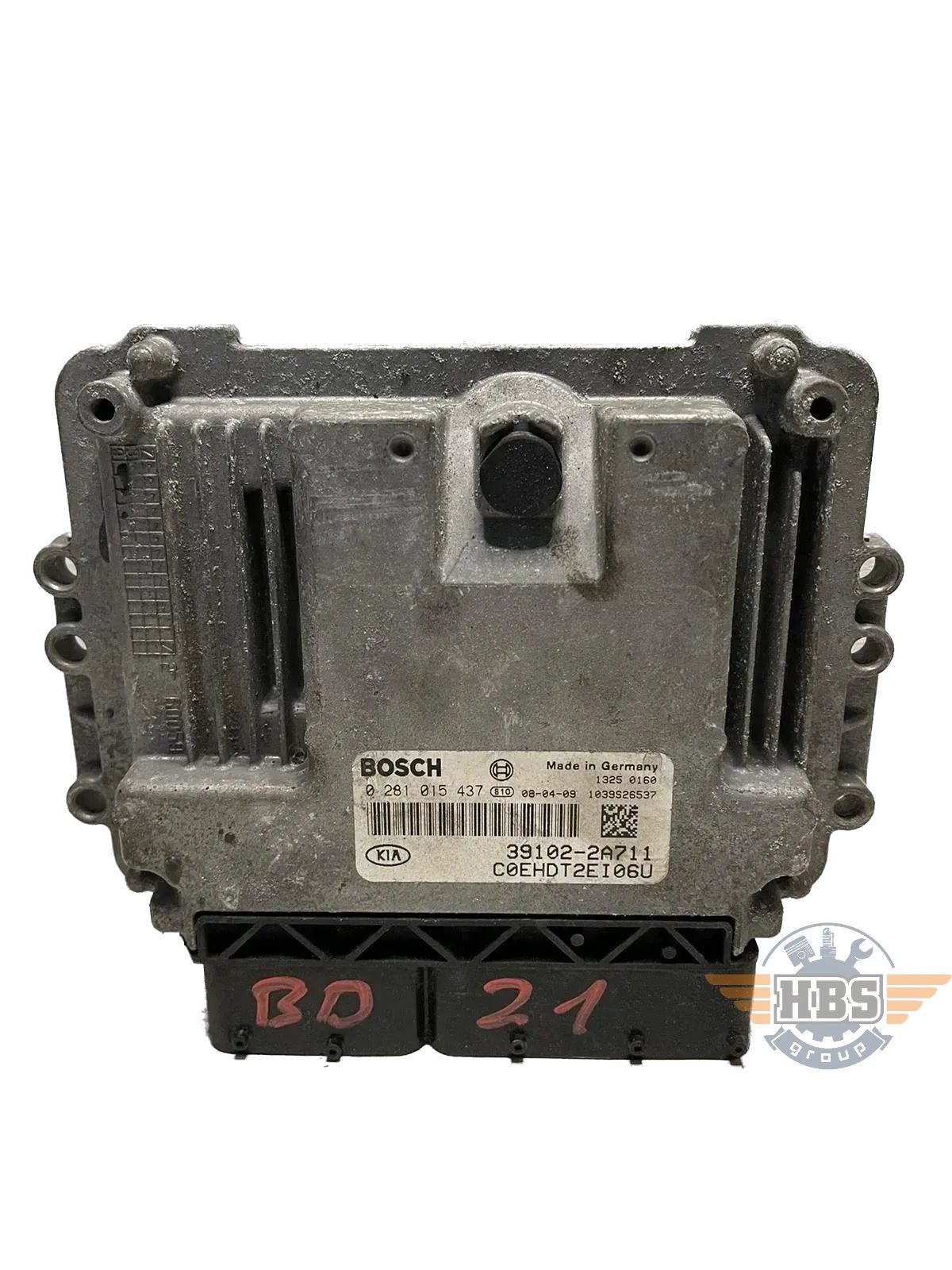 KIA Ceed ECU Motorsteuergerät Steuergerät BOSCH 39102-2A711 0281015437