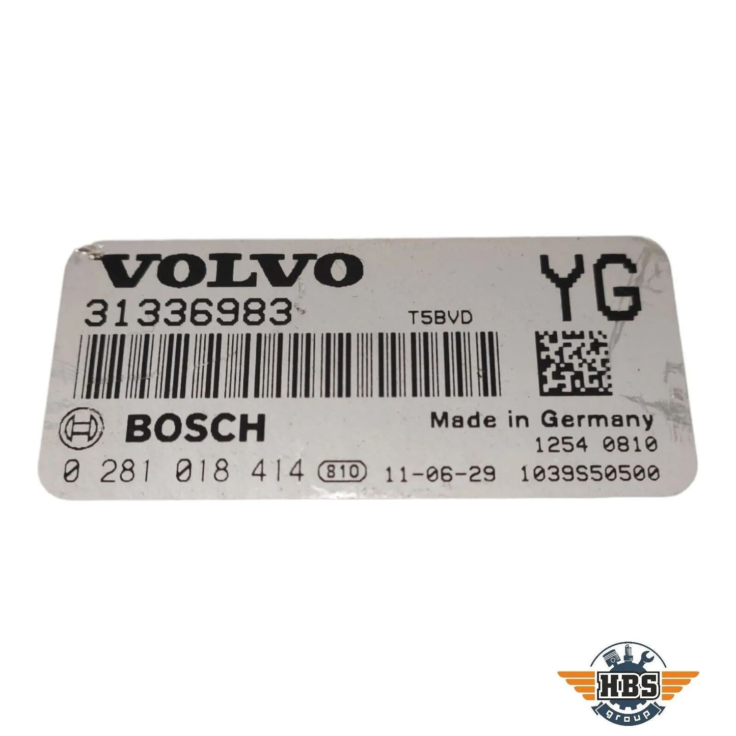 VOLVO ECU MOTORSTEUERGERÄT STEUERGERÄT 31336983 0281018414 BOSCH