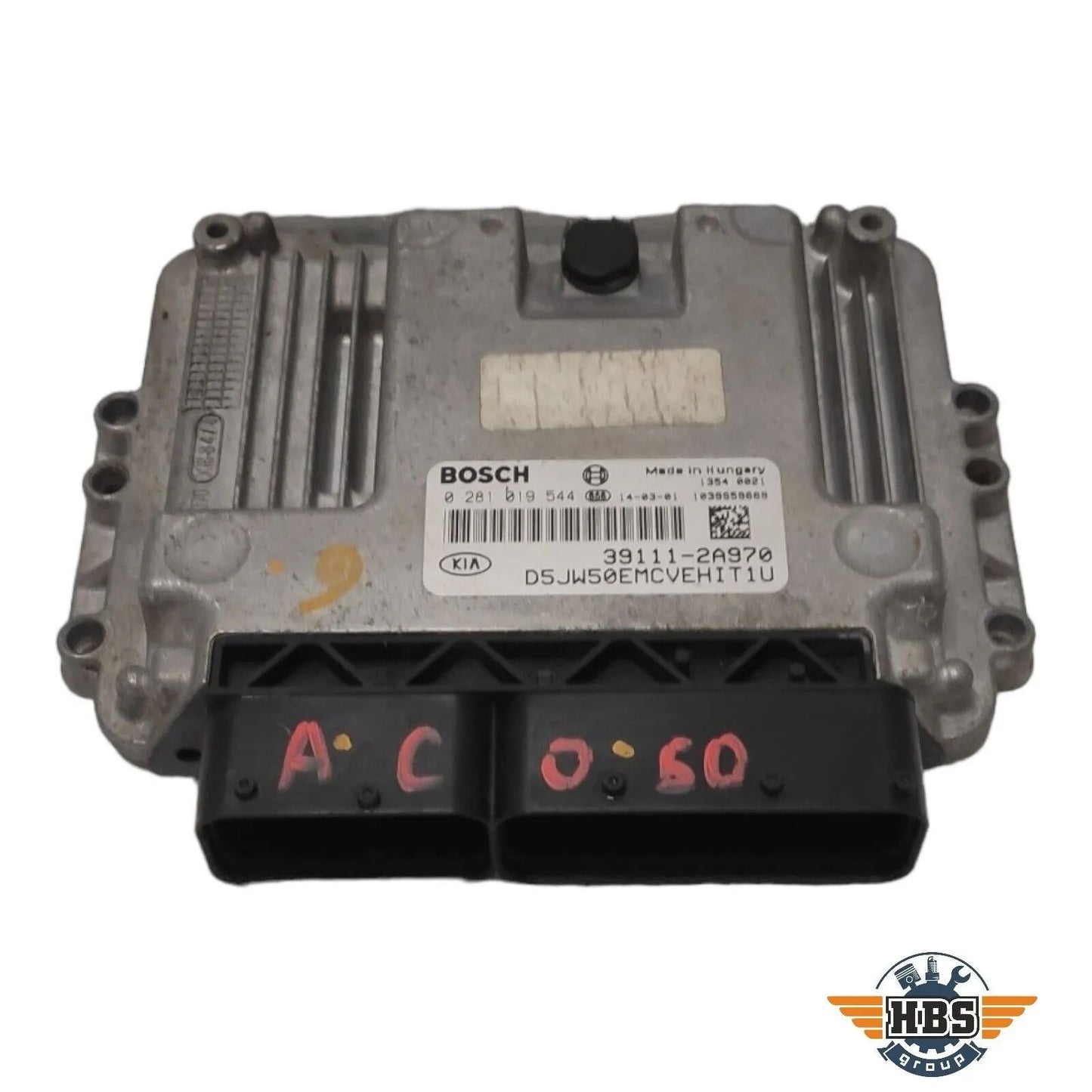 KIA CEED ECU MOTORSTEUERGERÄT STEUERGERÄT 0281019544 39111-2A970 BOSCH