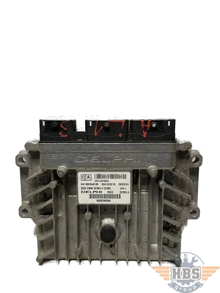 Peugeot Citroen ECU Motor Steuergerät 9666266580 9663548180 28203761 R0413C021B