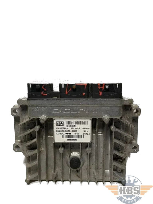 Peugeot Citroen ECU Motor Steuergerät 9666266580 9663548180 28203761 R0413C021B