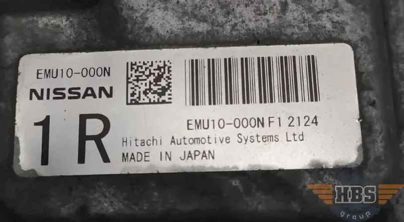 NISSAN ECU MOTORSTEUERGERÄT STEUERGERÄT EMU10-000N F1 2124