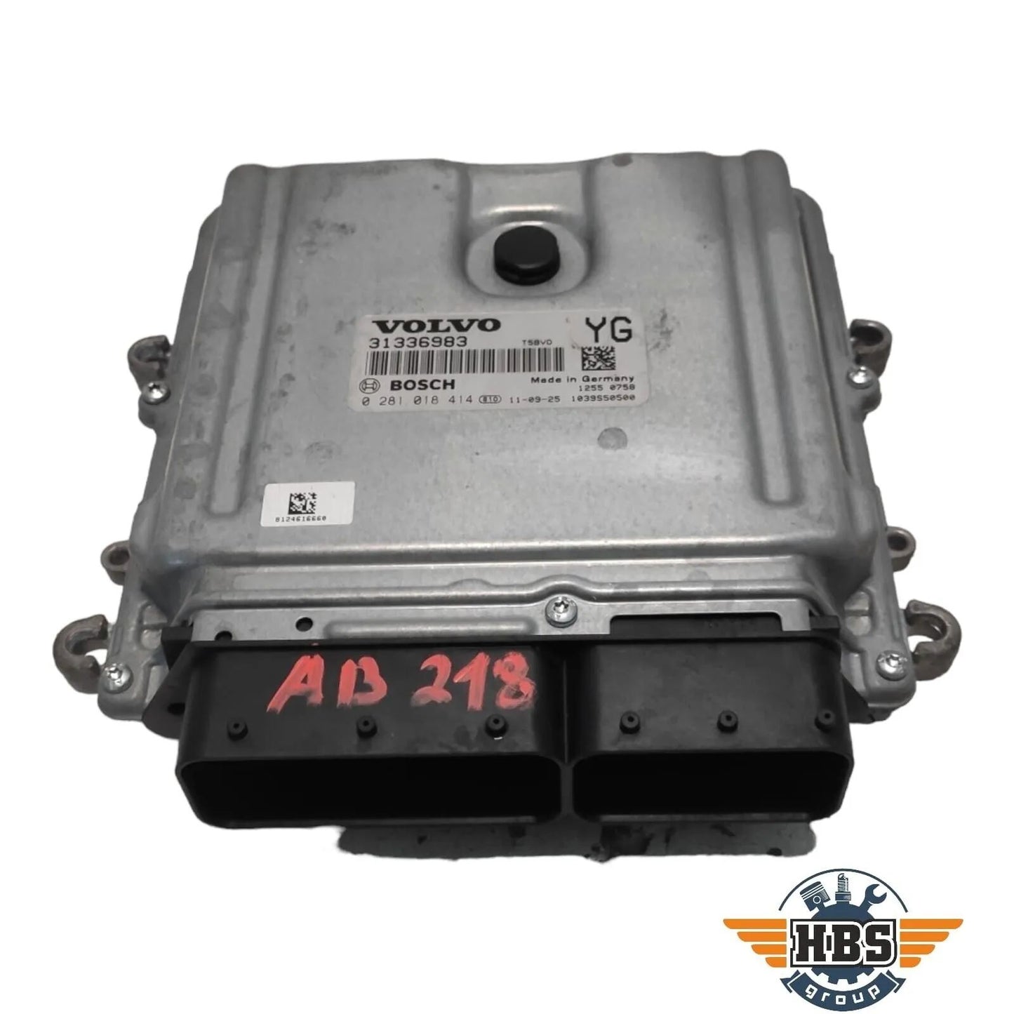 VOLVO ECU MOTORSTEUERGERÄT STEUERGERÄT 31336983 0281018414 BOSCH