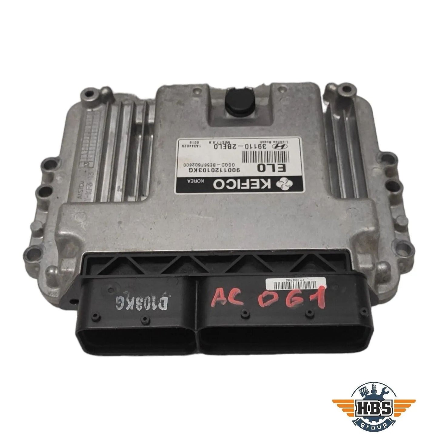 HYUNDAI ECU MOTORSTEUERGERÄT STEUERGERÄT 39110-2BEL0 9001120103KG KEFICO