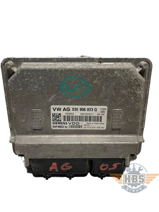 VW Skoda ECU Motorsteuergerät Steuergerät 03E906023Q 5WP40853 CGPA