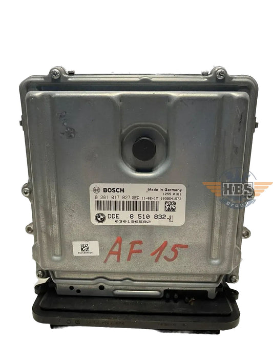 BMW E90 LCI ECU Motorsteuergerät Steuergerät BOSCH 0281017027 DDE 8510832