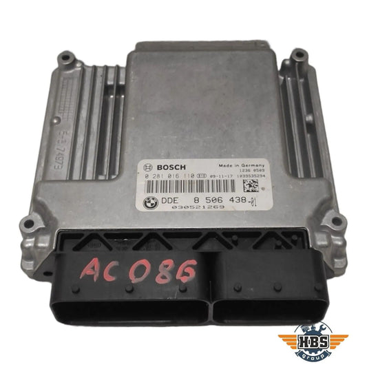 BMW ECU MOTORSTEUERGERÄT STEUERGERÄT 8506438 0281016110 BOSCH