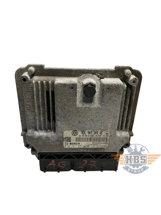 VW ECU Motorsteuergerät Steuergerät BOSCH 03L907309AE 0281017946 EDC17C46