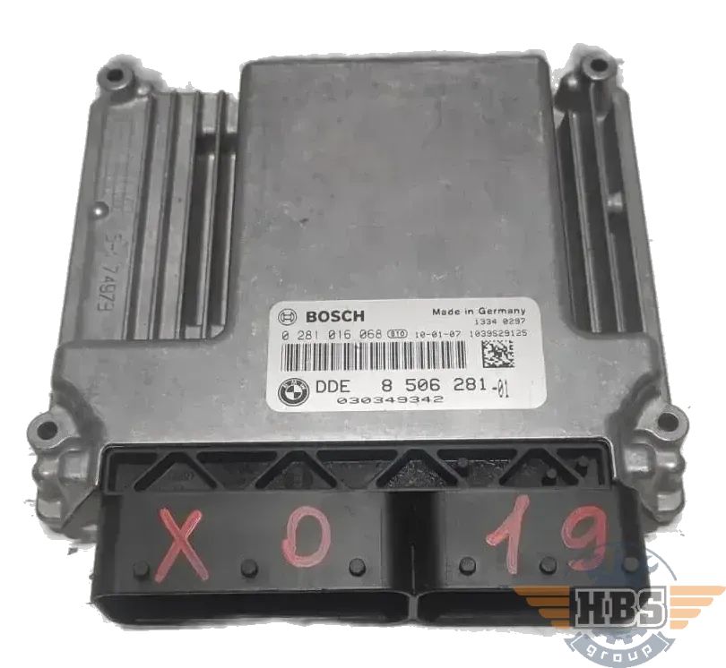 BMW ECU MOTORSTEUERGERÄT STEUERGERÄT DDE 8506281 0281016068