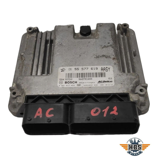 OPEL INSIGNIA ECU E91 MOTORSTEUERGERÄT STEUERGERÄT 55577619 0281017453 BOSCH