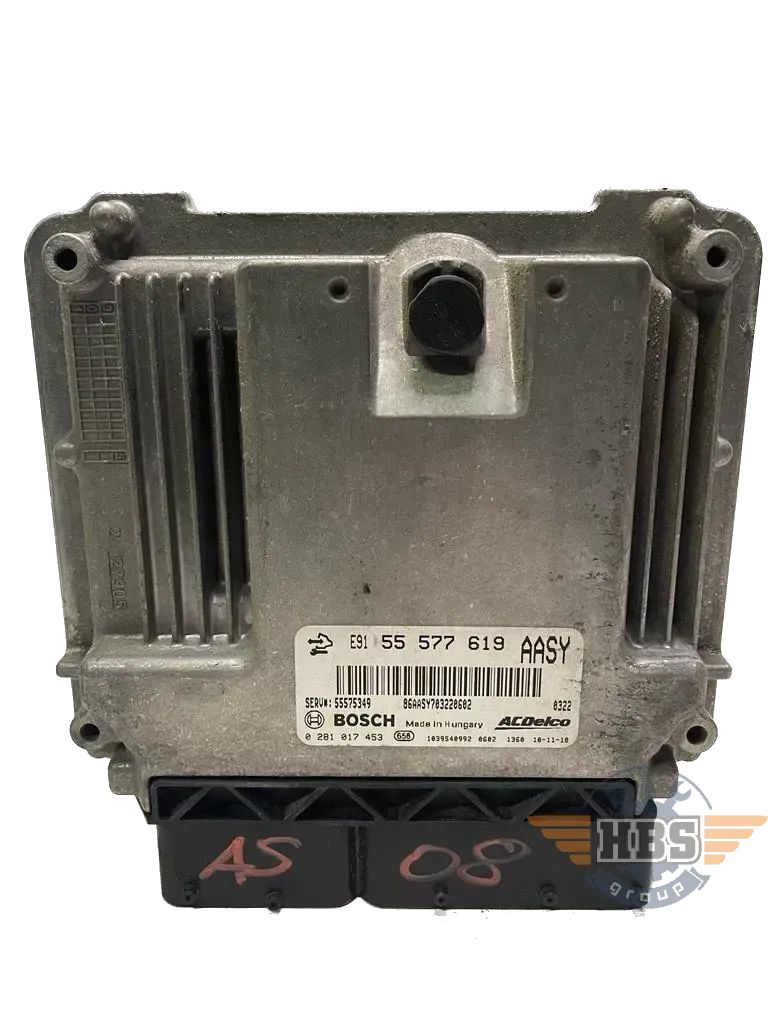 Opel Insignia Astra ECU Motorsteuergerät Steuergerät 55577619 0281017453