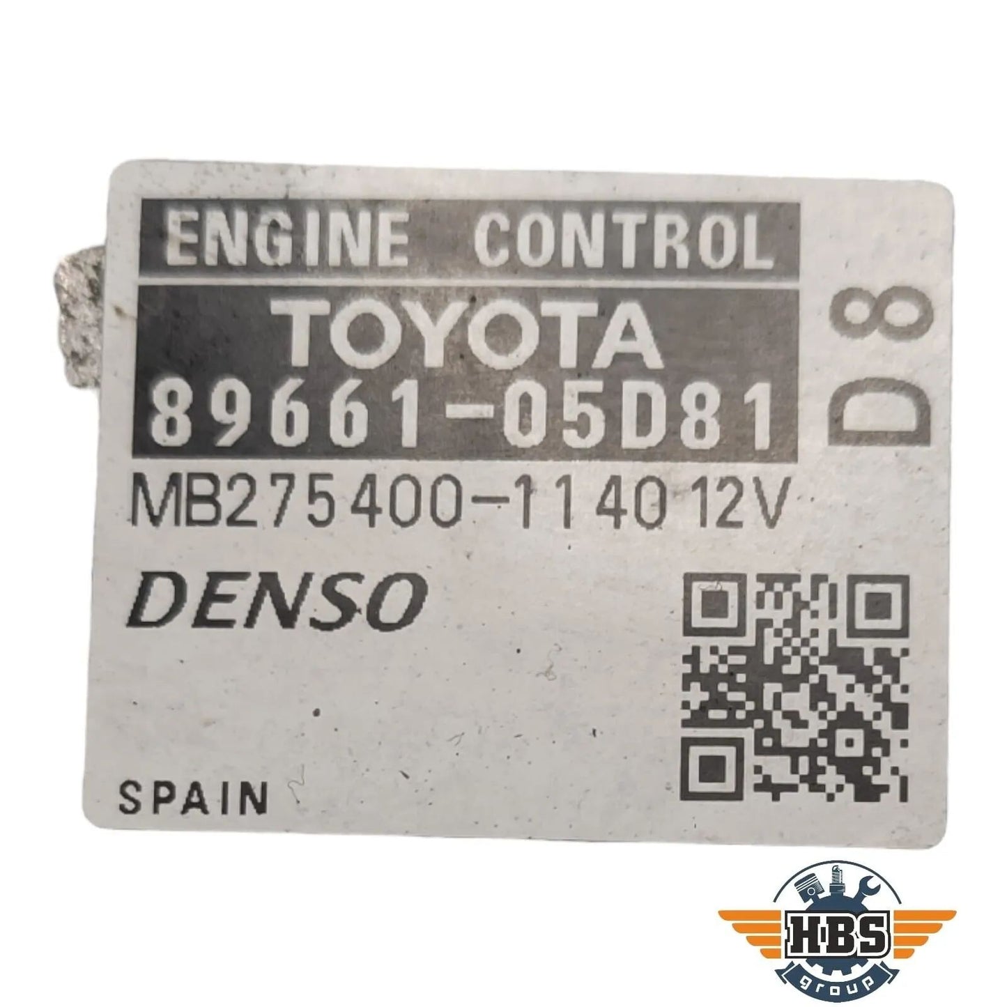 TOYOTA ECU MOTORSTEUERGERÄT STEUERGERÄT 89661-05D81 MB275400-1140 DENSO