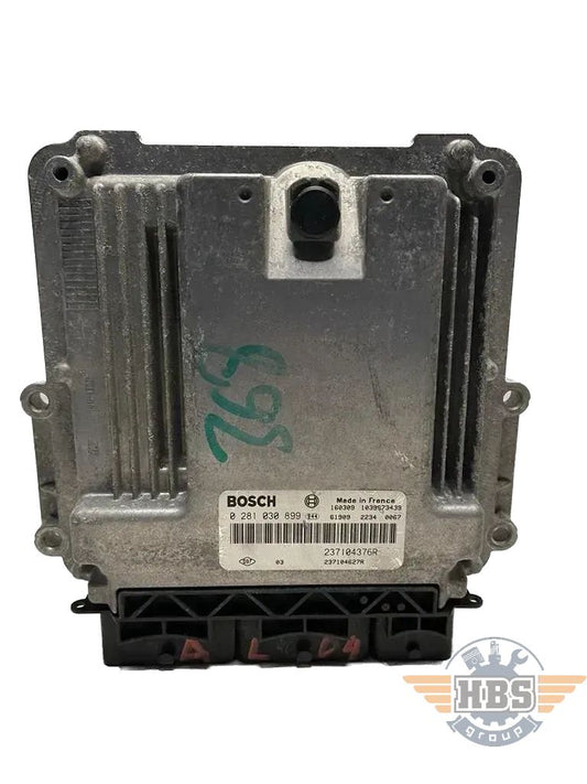 Renault ECU Motorsteuergerät Steuergerät BOSCH 237104376R 0281030899 23104627R