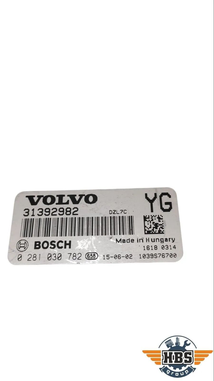 VOLVO ECU MOTORSTEUERGERÄT STEUERGERÄT 31392982 0281030782 BOSCH