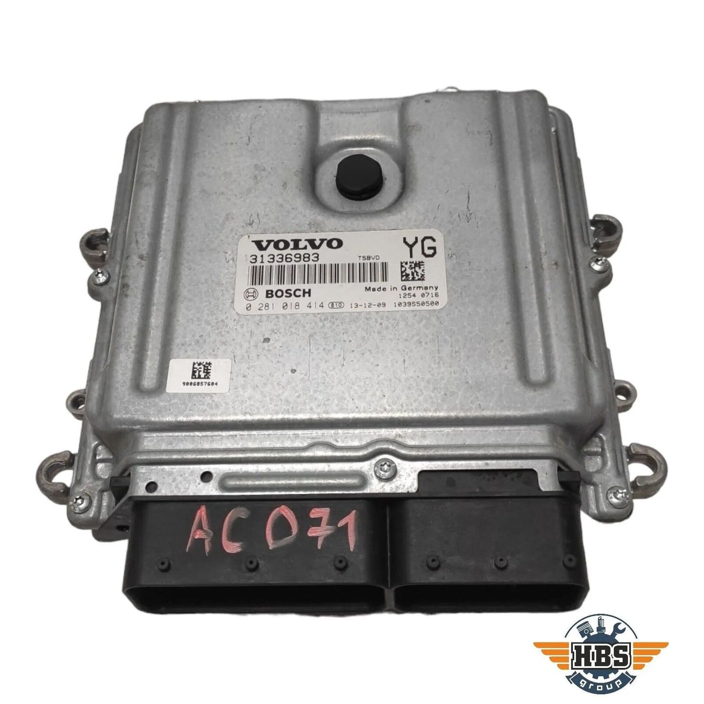 VOLVO ECU MOTORSTEUERGERÄT STEUERGERÄT 31336983 0281018414 BOSCH