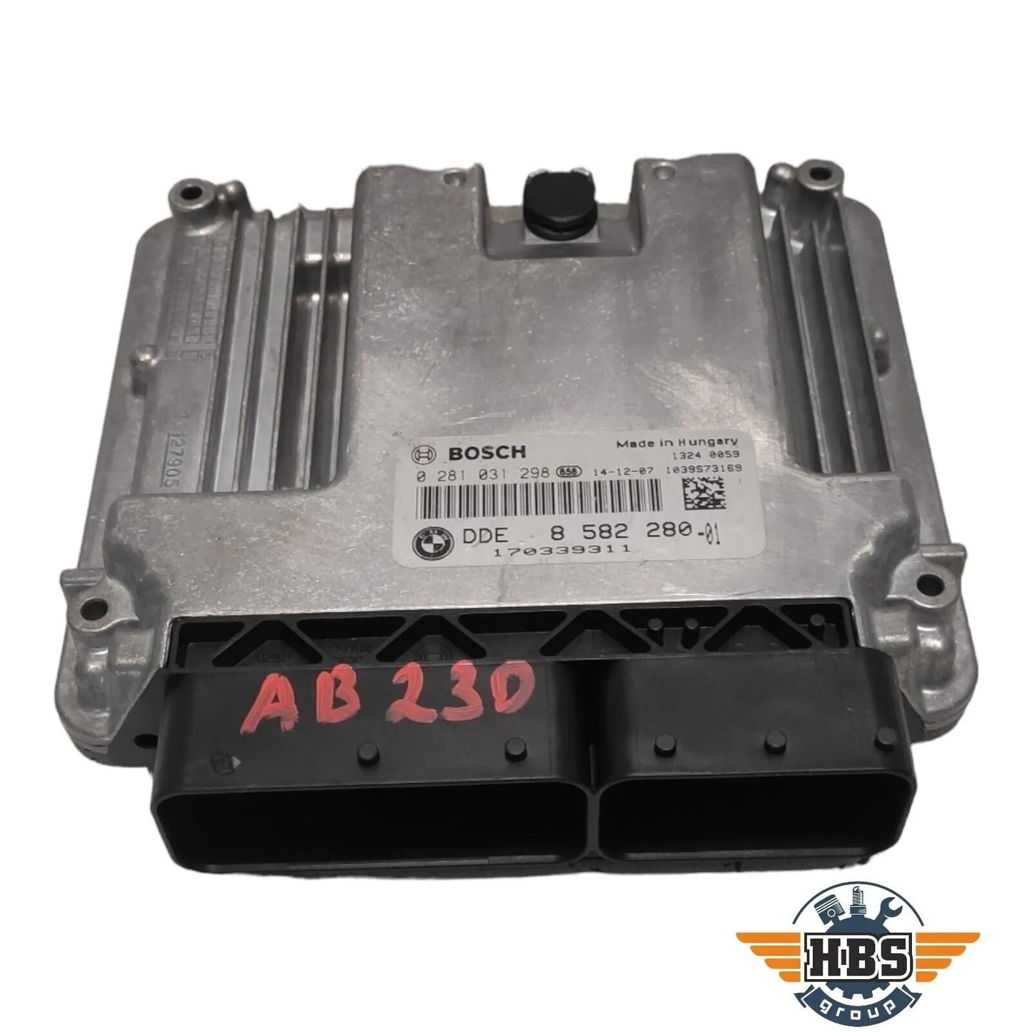 BMW ECU MOTORSTEUERGERÄT STEUERGERÄT DDE 8582280 0281031298 BOSCH