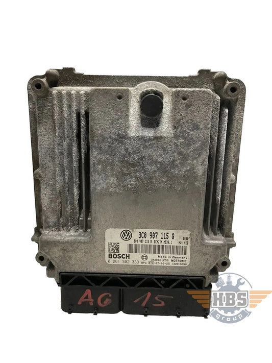 VW ECU Motorsteuergerät Steuergerät 3C0907115Q 0261S02333 8P0907115B MED9.1