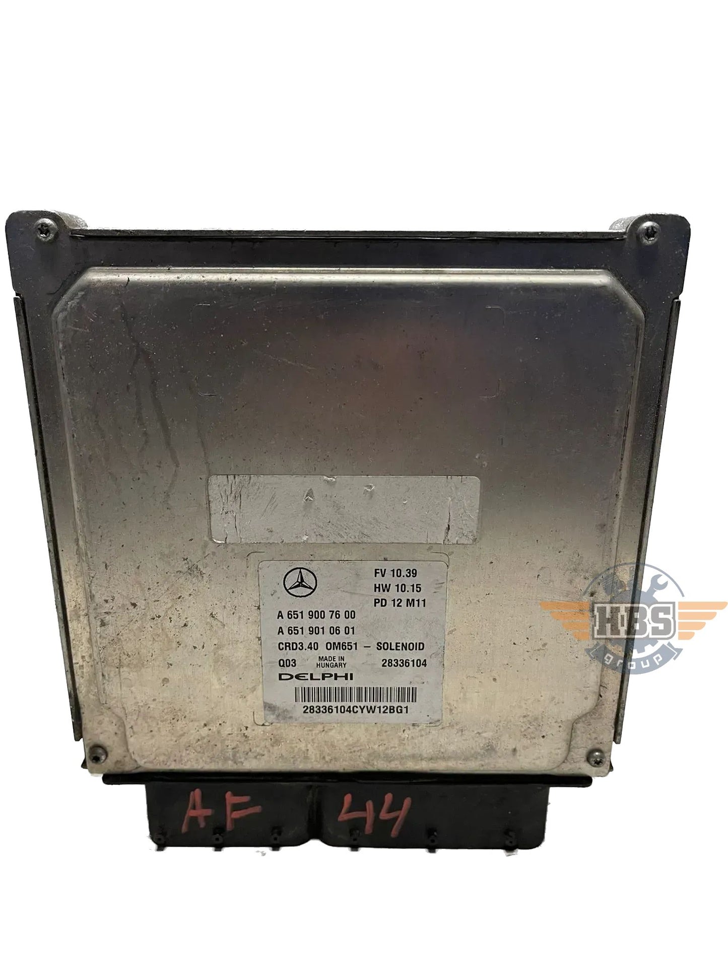 Mercedes ECU Motor Steuergerät A6519007600 A6519010601 CRD3.40 28336104