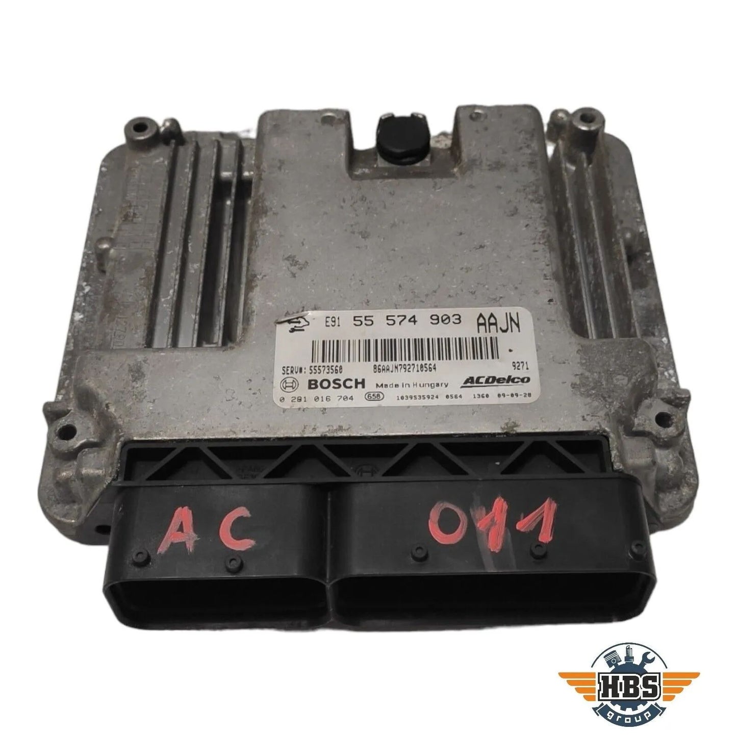 OPEL INSIGNIA ECU MOTORSTEUERGERÄT STEUERGERÄT E91 55574903 0281016704 AAJN