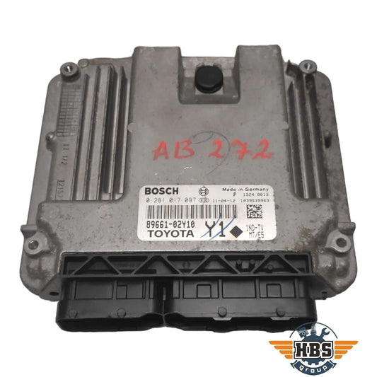 TOYOTA ECU MOTORSTEUERGERÄT STEUERGERÄT 89661-02Y10 0281017097 BOSCH