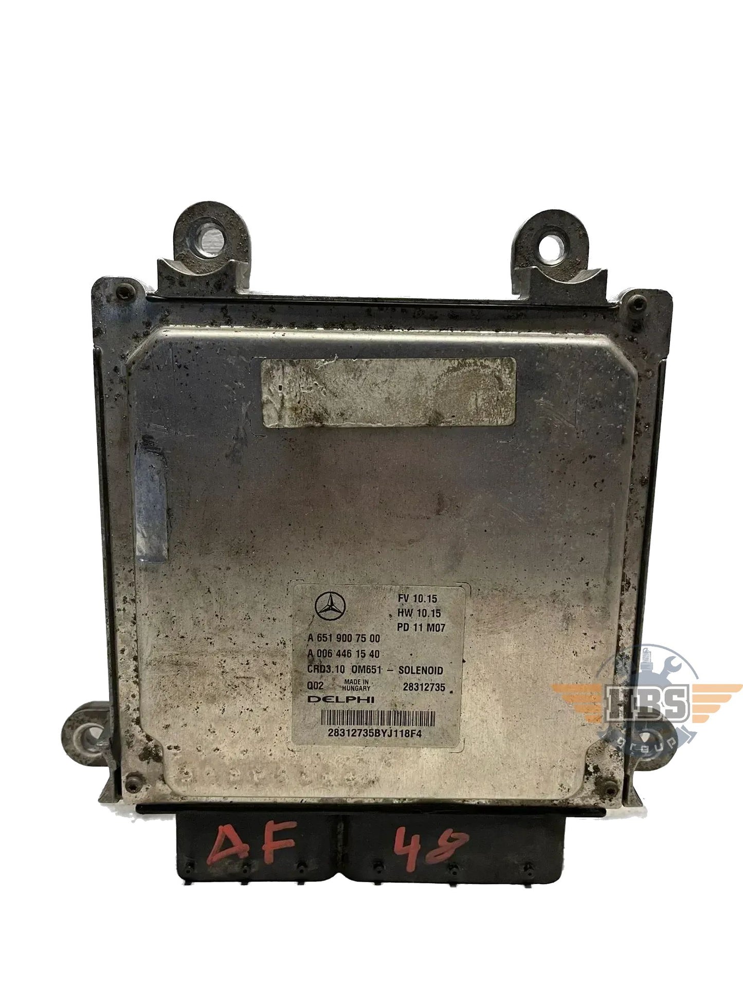 Mercedes ECU Motor Steuergerät A6519007500 A0064461540 CRD3.10 OM651