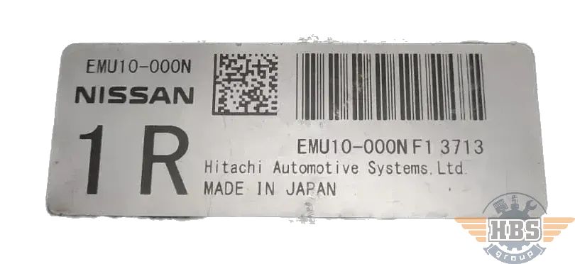 NISSAN ECU MOTORSTEUERGERÄT STEUERGERÄT EMU10-000N F1 3713