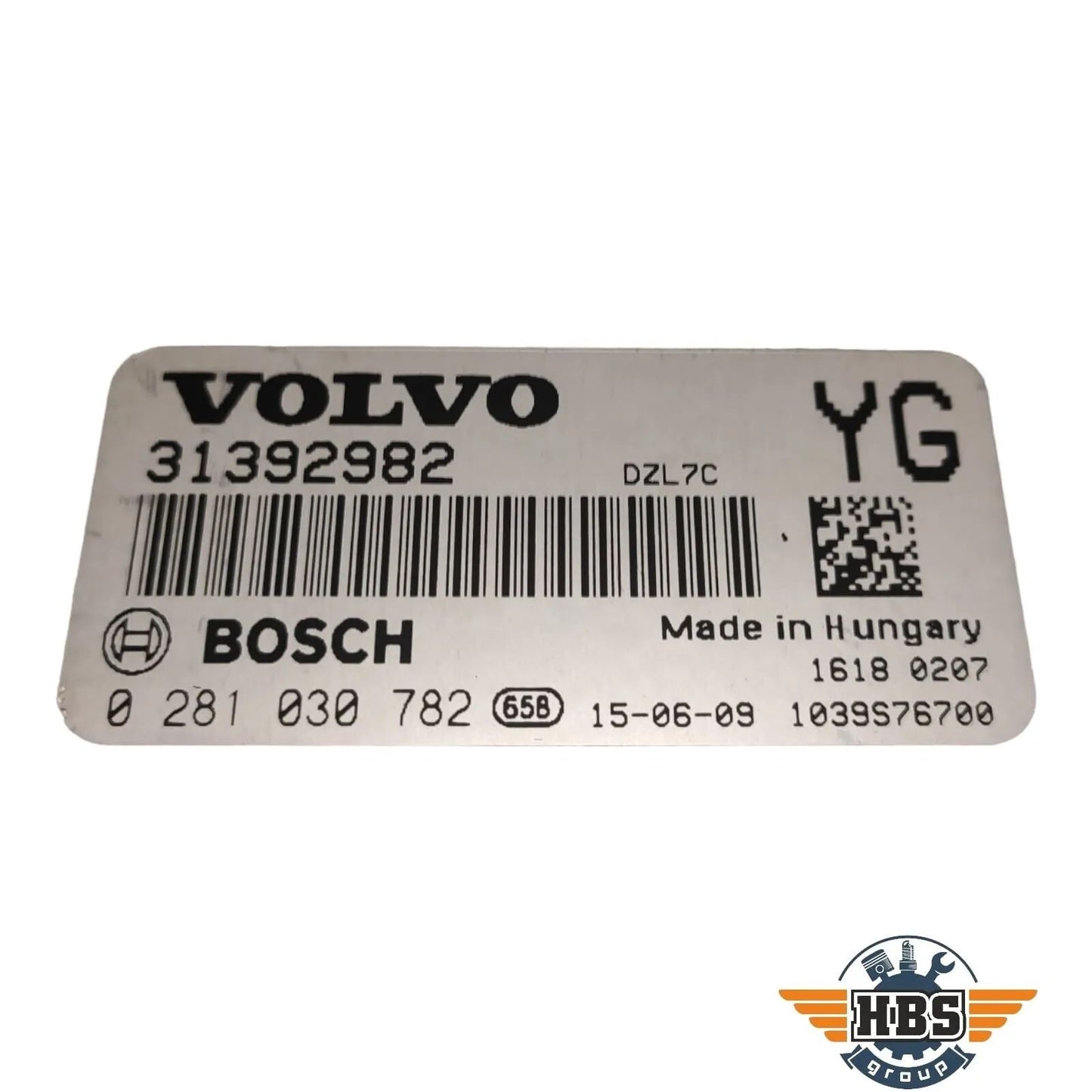 VOLVO ECU MOTORSTEUERGERÄT STEUERGERÄT 31392982 0281030782 BOSCH