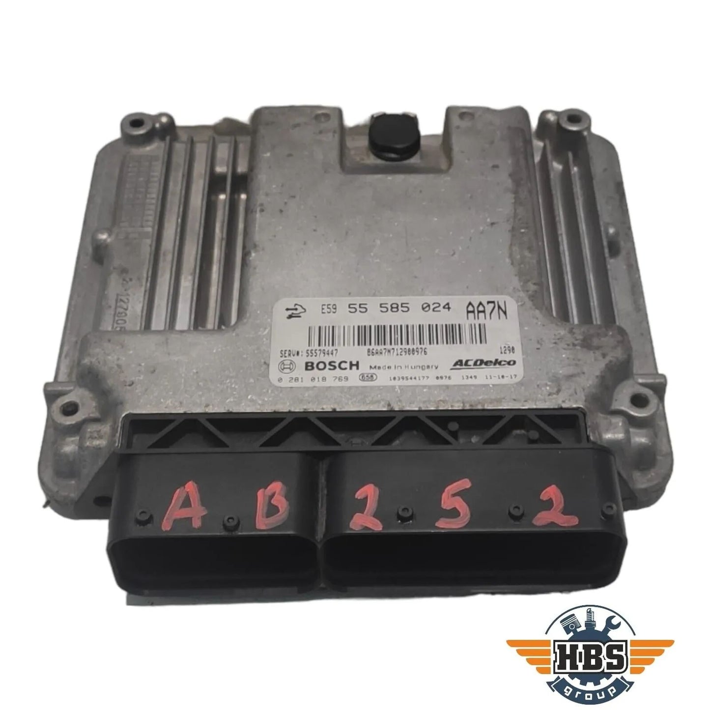 OPEL INSIGNIA ASTRA J ECU MOTORSTEUERGERÄT STEUERGERÄT 55585024 0281018769