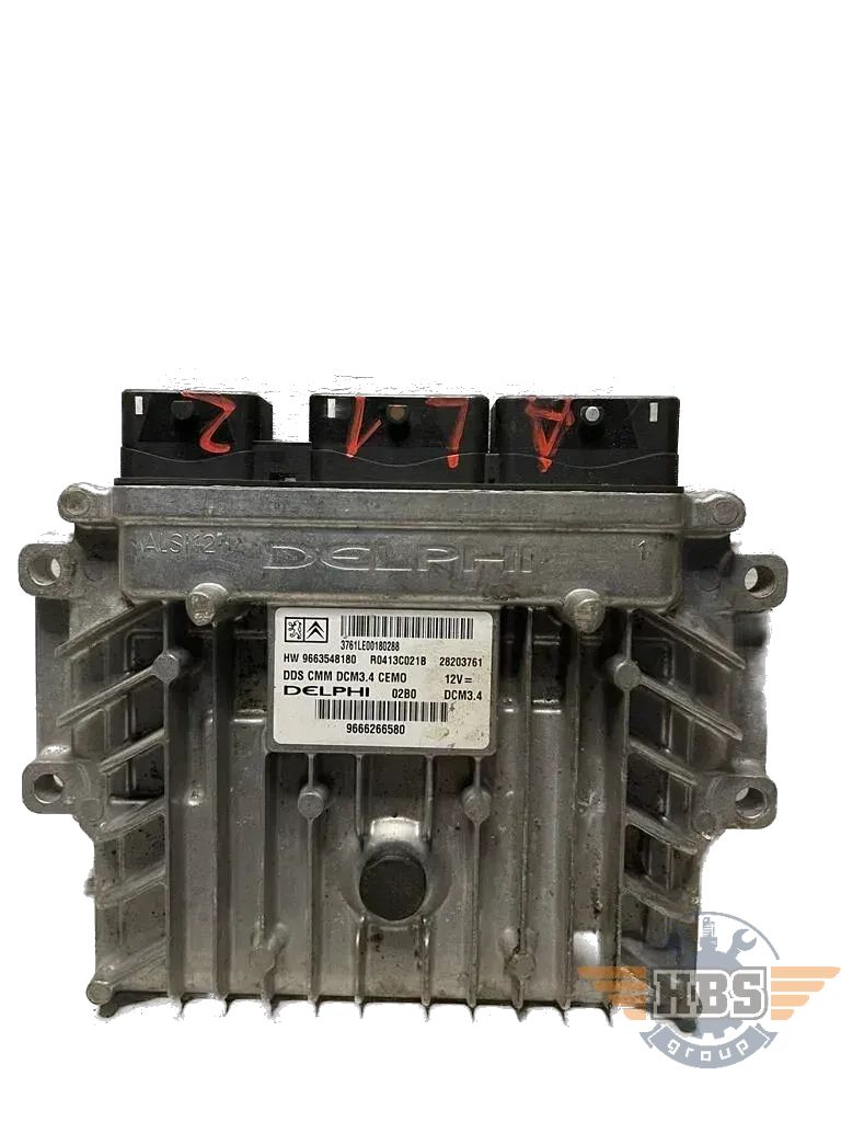 Citroen Peugeot ECU Motor Steuergerät 9666266580 9663548180 28203761 R0413C021B