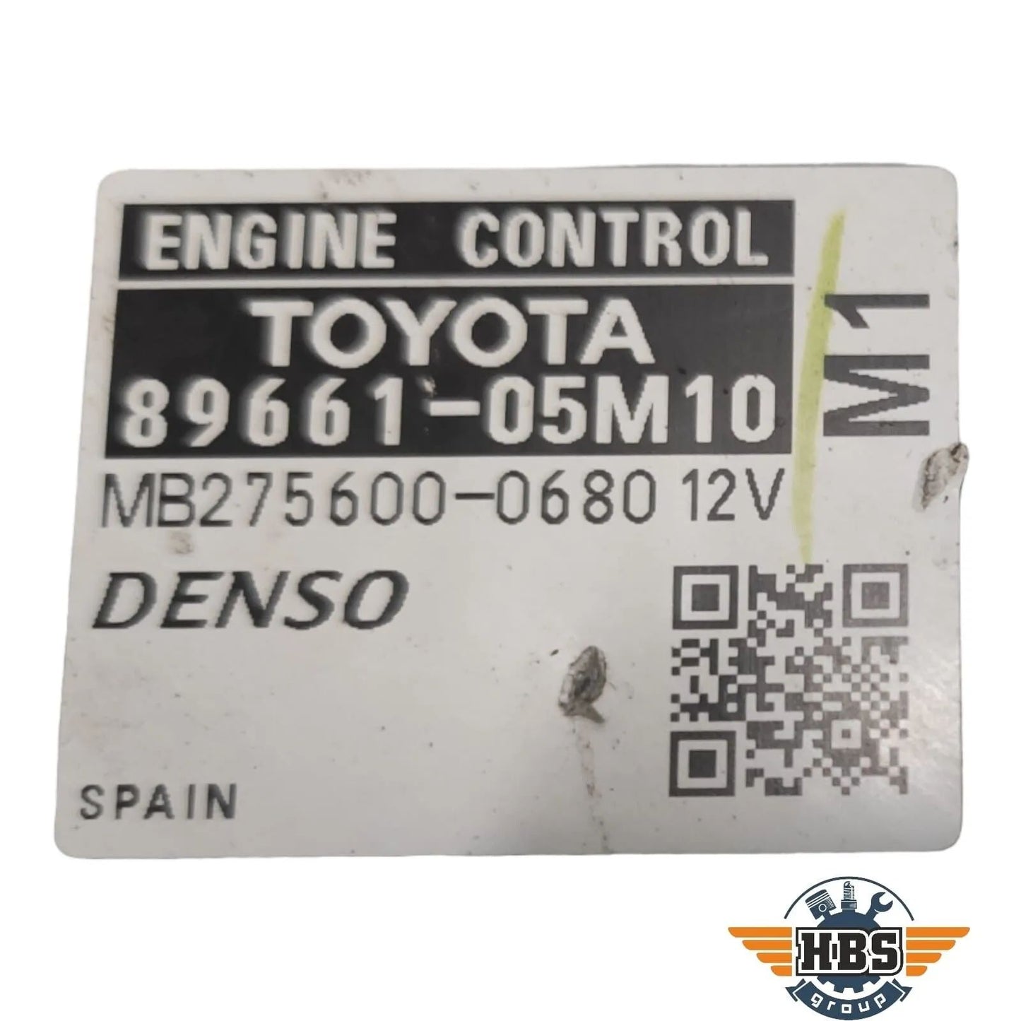 TOYOTA AVENSIS T27 ECU MOTORSTEUERGERÄT STEUERGERÄT 89661-05M10 MB275600-0680